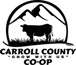 CARROLL COUNTY "GROW WITH US" CO-OP trademark
