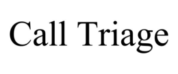 CALL TRIAGE trademark