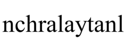 NCHRALAYTANL trademark