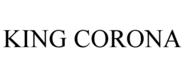 KING CORONA trademark