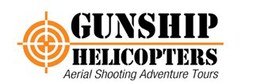GUNSHIP HELICOPTERS AERIAL SHOOTING ADVENTURE TOURS trademark