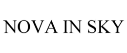 NOVA IN SKY trademark