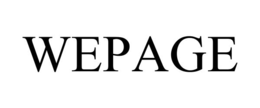 WEPAGE trademark