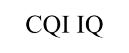 CQI IQ trademark