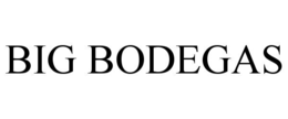 BIG BODEGAS trademark