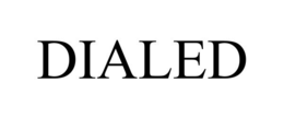 DIALED trademark