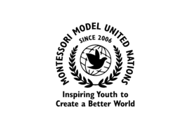 MONTESSORI MODEL UNITED NATIONS SINCE 2006 INSPIRING YOUTH TO CREATE A BETTER WORLD trademark