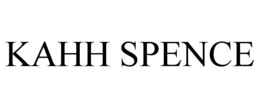 KAHH SPENCE trademark