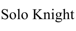 SOLO KNIGHT trademark