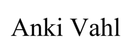 ANKI VAHL trademark