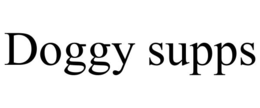 DOGGY SUPPS trademark