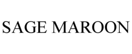 SAGE MAROON trademark
