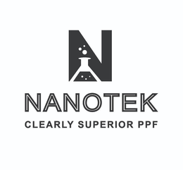 N NANOTEK CLEARLY SUPERIOR PPF trademark