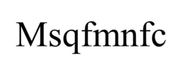 MSQFMNFC trademark