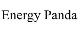 ENERGY PANDA trademark