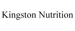 KINGSTON NUTRITION trademark