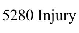 5280 INJURY trademark