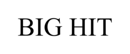BIG HIT trademark