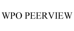WPO PEERVIEW trademark