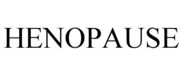 HENOPAUSE trademark