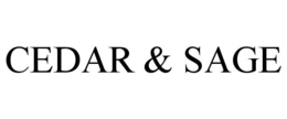 CEDAR & SAGE trademark