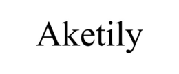 AKETILY trademark
