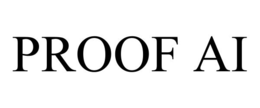 PROOF AI trademark