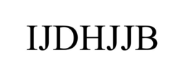 IJDHJJB trademark