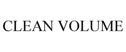 CLEAN VOLUME trademark