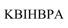 KBIHBPA trademark
