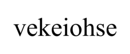 VEKEIOHSE trademark