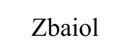 ZBAIOL trademark