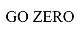 GO ZERO trademark