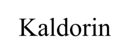KALDORIN trademark