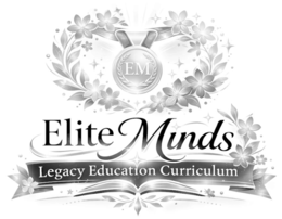 ELITE MINDS LEGACY EDUCATION CURRICULUM EM trademark