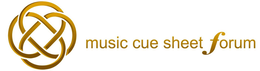 MUSIC CUE SHEET FORUM trademark