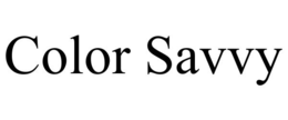 COLOR SAVVY trademark