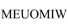 MEUOMIW trademark