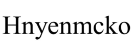 HNYENMCKO trademark