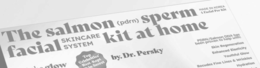 THE SALMON SPERM FACIAL SKIN CARE SYSTEM trademark