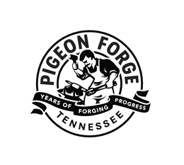 PIGEON FORGE TENNESSEE YEARS OF FORGING PROGRESS trademark