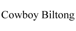 COWBOY BILTONG trademark