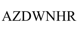 AZDWNHR trademark