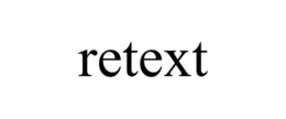RETEXT trademark