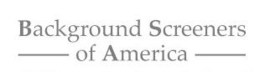 BACKGROUND SCREENERS OF AMERICA trademark