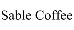 SABLE COFFEE trademark