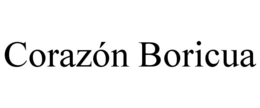 CORAZÓN BORICUA trademark