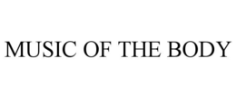 MUSIC OF THE BODY trademark