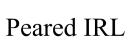 PEARED IRL trademark