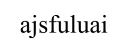 AJSFULUAI trademark